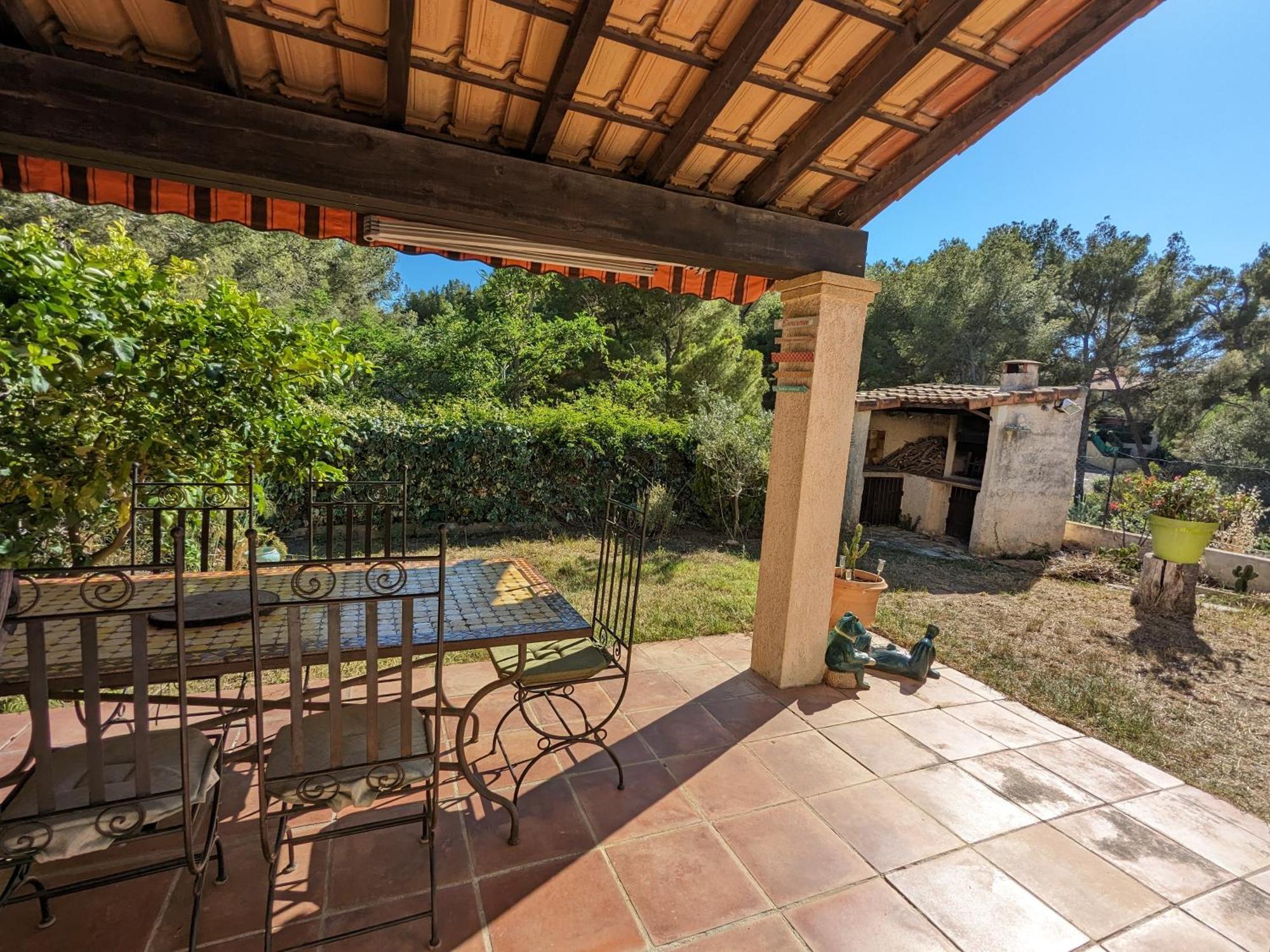 Maisonnette Kalis Calme Avec Climatisation Parking Jardin Cadre Campagne Plages A Pieds Bandol Eksteriør billede